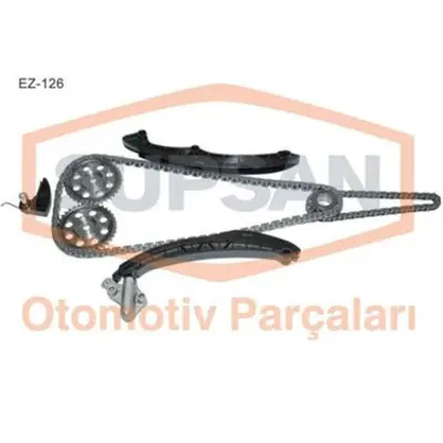 SUPSAN EZ-126 Zincir Seti Ez126 Golf V-Vı Passat Jetta Tiguan Scirocco 1.4 Tsı 122hp-140-160 03C105209AQ