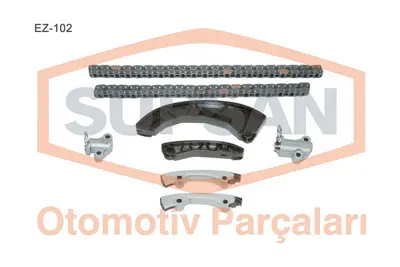 SUPSAN EZ-102 Zincir Seti Ez102 Accent Era Getz 1.5 Crdı-16v Eng.(D4fa) (8parça) 243512A100