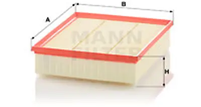MANN FILTER C 29 036 Hava Fıltresı 2N0129620, 2N0129620A, 7E0129620A, 7H0129620A, H0129620A