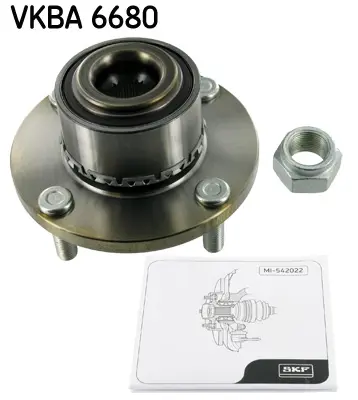 SKF VKBA 6680 Porya Ön MN102067, MN102068, MN102081, MN102082, MR195729, MU000679, MN102067S1, MN102068S1, 4543300059, 4543300120