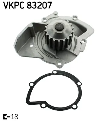 SKF VKPC 83207 Devırdaım 51660, 516A4, 816G3, 816K5, 816K8, 829F7, 829G1, 829G6, 83050, 83051