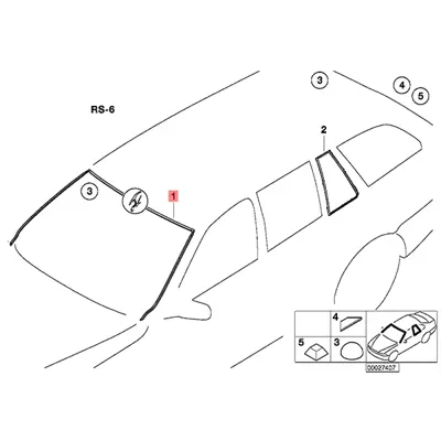 BMW 51318159784 Cam Lastiği  Ön 51318159784