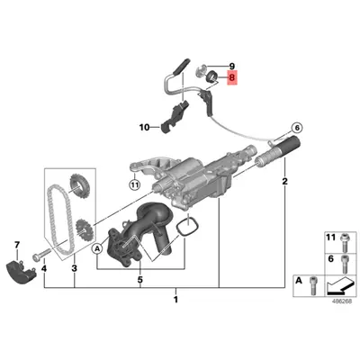 BMW 11417645836 Conta 11417645836