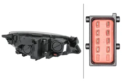 HELLA 1EG 010 011-371 Far Sol 1216219, 13297722