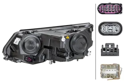 HELLA 1ZS 010 748-321 Far Sag 5N1941754, 5N1941754B