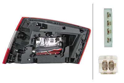 HELLA 2SK 012 881-051 Stop Lambası Sol 5E5945207, 5E5945711