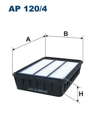 FILTRON AP 120/4 Hava Fıltresı 1500A023, 1444RU, 1444SJ, 1444WS, 1444XE, 1500A086, MZ690445, MZ690970, TS200021, 1444RT