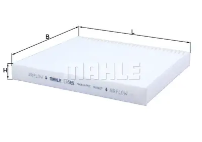 MAHLE LA569 Polen Fıltresı K05058381AA, K05058693AA, 5058693AA, 71775825, 5058381AA, K68018839AA, 68018839AA, 105058381AA, 105058381, K68018848AA