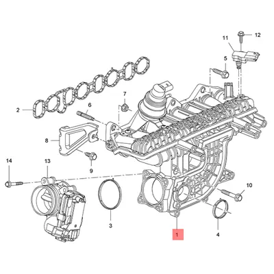 GM 25193560 Emme Manifoldu