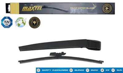 MAXTEL 12620348 Arka Silgi Kolu Ve Silecek Skoda Fabıa Iıı (Nj3) (14-) 350mm 5GM955435 5K6955427A 5K6955435 5K6955707B 5M0955707A 5M0955427A 5M0955427C 1T0955427B 2GA955427 3G9955427B