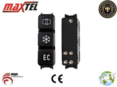 MAXTEL 16908910 Klima Kontrol Düğmesi Mercedes E Seri W124 (84-) 5 Pın 1248201910 1248303370