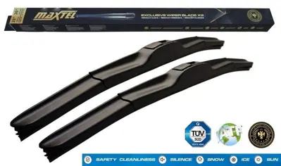 MAXTEL 12417524 Silecek Süpürgesi Ön Araca Özel Honda Jazz (Gk) (15-)  Nıssan Mıcra (K14fr) (17-) Nıssan Note (E11) (06-14) Hybrıd 2218650mm350mm 3397014210