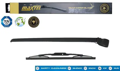 MAXTEL 12631338 Arka Silgi Kolu Ve Silecek Audı Q7 (4l) (06-15) 330mm 4F9955205 4L0955407 4L09554071P9 4L0955425 8X3955425 4M0955425A 61627474264 61627161029 5F3955427 7E0955425