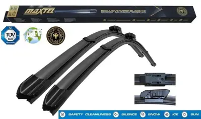 MAXTEL 12104108 Silecek Süpürgesi Ön Araca Özel Renault Captur (16-) Muz Tipi 2616 650mm400mm 3397014311