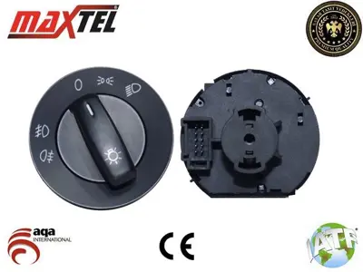 MAXTEL 16106432 Far Anahtarı Caddy Iıı  (04-10) Eos (1f,1f8) (06-15) Golf Plus (5m1-521) (04-14) Golf V (1k) (03-08) Jetta Iıı (1k2) (06-10) Passat B6 (3c2, 3c5) (05-10) Touran I (1t1,1t2) (03-10) 1K0941431Q 1K0941431AJ 1K0941431AJREH 1K0941431QREH 1T0941431AA 1T0941431AAREH 1T0941431CREH 1T0941431Q 1T0941431C 1T0941431QREH