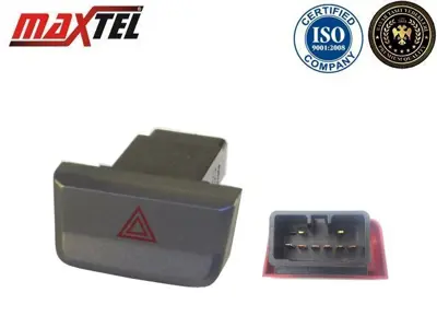MAXTEL 16203250 Dörtlü Flaşör Anahtarı Hyundaı Accent (Lc) (99-05) 9379025000 9379025000YN