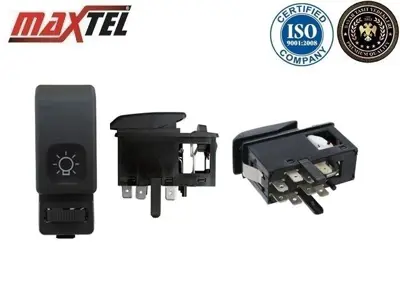 MAXTEL 16106436 Far Anahtarı Vw Golf Iı (19e, 1g1) (83-) Vw Jetta Iı (19e, 1g2, 165) (84-) 8 Pın 191941531A 191941531H 191941531H01C 191941531K