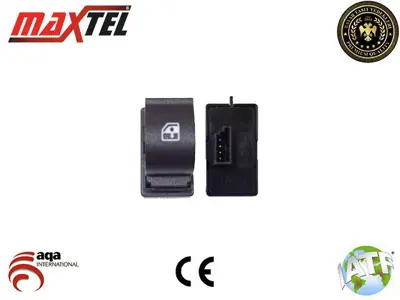 MAXTEL 18205004 Cam Kaldırma Anahtarı Ön Sağ Fıat Lınea (110) (08-) 4pın Turuncu Işık 735379275 735442326 735156720 7354423360 7354423380 7353352360 504266999 100197302 100197298 735362712