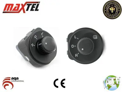 MAXTEL 16620567 Ayna Ayar Anahtarı Skoda Octavıa Iı (1z) (04-13) Isıtmalı 1Z0959565A