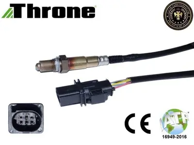 THRONE 50006272 Lambda  Oksijen Sensörü Vw-Audı-Seat-Skoda-Porsche- Vag 770 Mm 1K0998262L