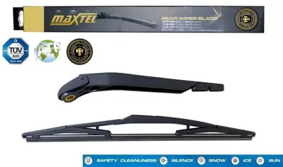 MAXTEL 12611410 Arka Silgi Kolu Ve Silecek Peugeot Bıpper (A9) Tepee (A9) (08-18) 360mm 12611410