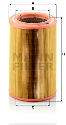 MANN FILTER C 14 115 Hava Fıltresı 7700866353