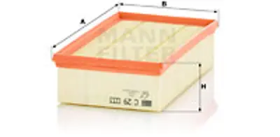 MANN FILTER C 29 033 Hava Fıltresı 165466515R