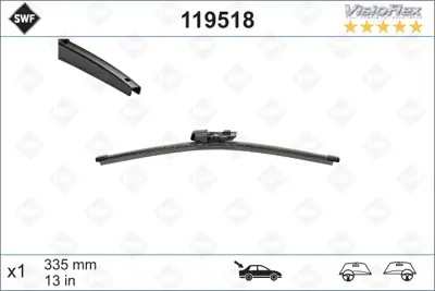 SİLBAK SB14ARC Sılecek Süpürgesı Arka 5M0955427A 1T0955427B 565955425 57A955425 5E9955425A 658955427 2GA955427 5TA955427A 5K6955435 5M0955707A