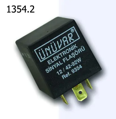 UNUVAR 1354-2 Flaşör Rölesi 1354.2 Dks Serçe 850093540