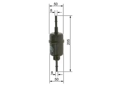 BOSCH 0450905926 Yakıt Fıltresı 1140129 2S6J9155AA 2S6Z9155A 2S619155AB 2S699155AB 2208333 D35013480 GFI55333 1S619155AB D35013Z40