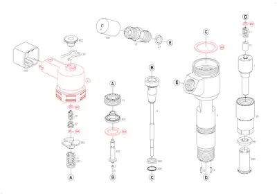 BOSCH 0445110425 Enjektör 55219886, BS519F593AA, 1723813, 1571063P00000, 1571063P00, 1980EQ, 71724534, 1623820980, 71724498, 71724535