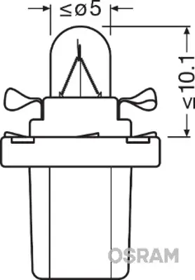 OSRAM 2741MFX Ampül