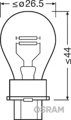 OSRAM 3157 Ampül