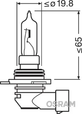 OSRAM 9011 Ampül