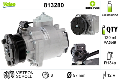BOSCH 1986AD1038 Klıma Kompresörü 6T1619D629BC 6T1619D629BA 5007968 4991276 1494719 6T1619D629BB 1875055 RE6T1619D629BC 19D6290259A 1515118