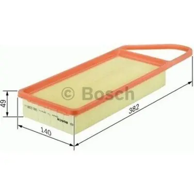 BOSCH 0986TF0097 Hava Fıltresı SU00100878, SU00100653, SU00100901, 1672497, 1735085, 2S6Q9601AA, 2S6Q9601A1A, Y40113Z40, Y40113Z40A, 1444VZ