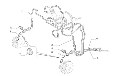 CAVO C901 030A Fren Hortumu Ön 51776519
