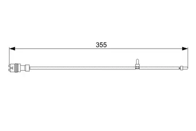 BOSCH 1987473034 Fren Balata Fısı Ön 99761275500 99761275501 99761275700 99761275800 99761267800