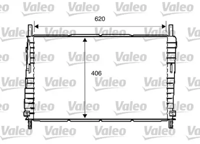 BEHR CR 1141 000S Su Radyatörü 1114764 1115770 1124902 1142808 1S7H8005AA 1S7H8005AB 1S7H8005AC 1S7H8005AD 1671773 1S7H8005CA