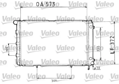 BEHR CR 371 000S Su Radyatörü A2015005103 A2015004203 A2015004103 A2015002003 2015005103 2015004203 2015006003 2015006103 2025002903 2025003403
