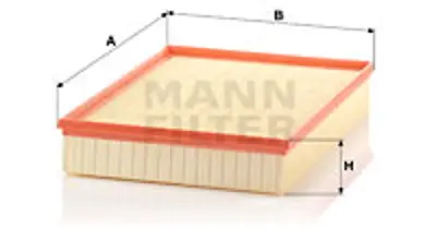MANN FILTER C 4312/1 Hava Fıltresı 902651 A0000902651 A0000903751 903751 2E0129620B 2E0129620D 2E0819638A 2E0819021F 2E0819638 9068300318