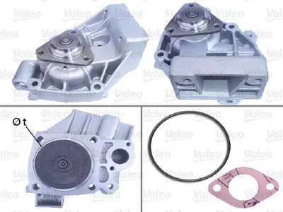 VALEO 506514 Devırdaım Su Pompası Boxer Jumper Ducato 2.5 2.8d 2.8td 2.8hdı 98>06 