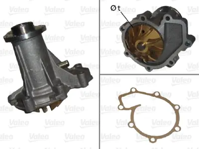 VALEO 506671 Devırdaım Pompası (Om602, Om603, Om605, Om606) W202 95>00 W210 97>99 W124 88>93 W140 93>98 