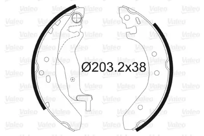 VALEO 562087 Arka Fren Balatası Pabuc Honda Cıvıc Vı 96-01 