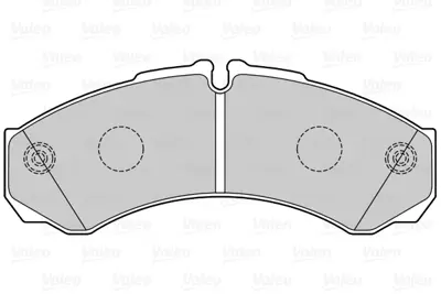 VALEO 670662 On Fren Dısk Balata Daıly 99>06 (20mm) 