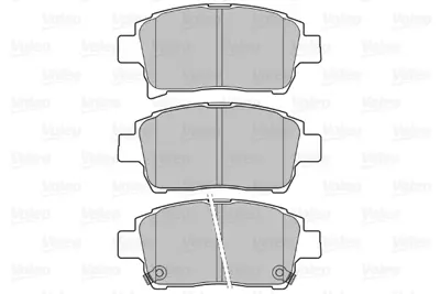 VALEO 670737 On Fren Balatası Toyota Yarıs 2002-2006 Corolla Verso Vvt-I 2001-> 