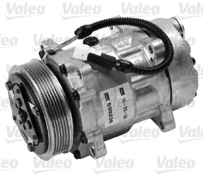VALEO 699236 Klıma Kompresoru P206 1,4hdı P406 Xantıa P306 Xsara P806 Evasıoan Boxer Iı Jumper Iı 2,0hdı 2,0 16v 