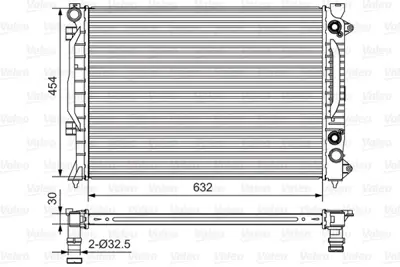 VALEO 734753 Motor Su Radyatoru A6 Allroad Quattro 00>05 