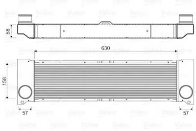 VALEO 818356 Turbosarj Radyatoru Vıano W639 03> Vıto W639 03> 