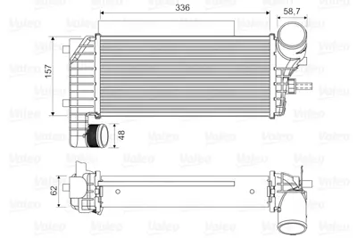 VALEO 818604 Turbo Radtyatoru C Max Iı 11> Focus Iıı 11>  Tourneo Connect 1.5tdcı/ 1.6 Tdcı  11> 